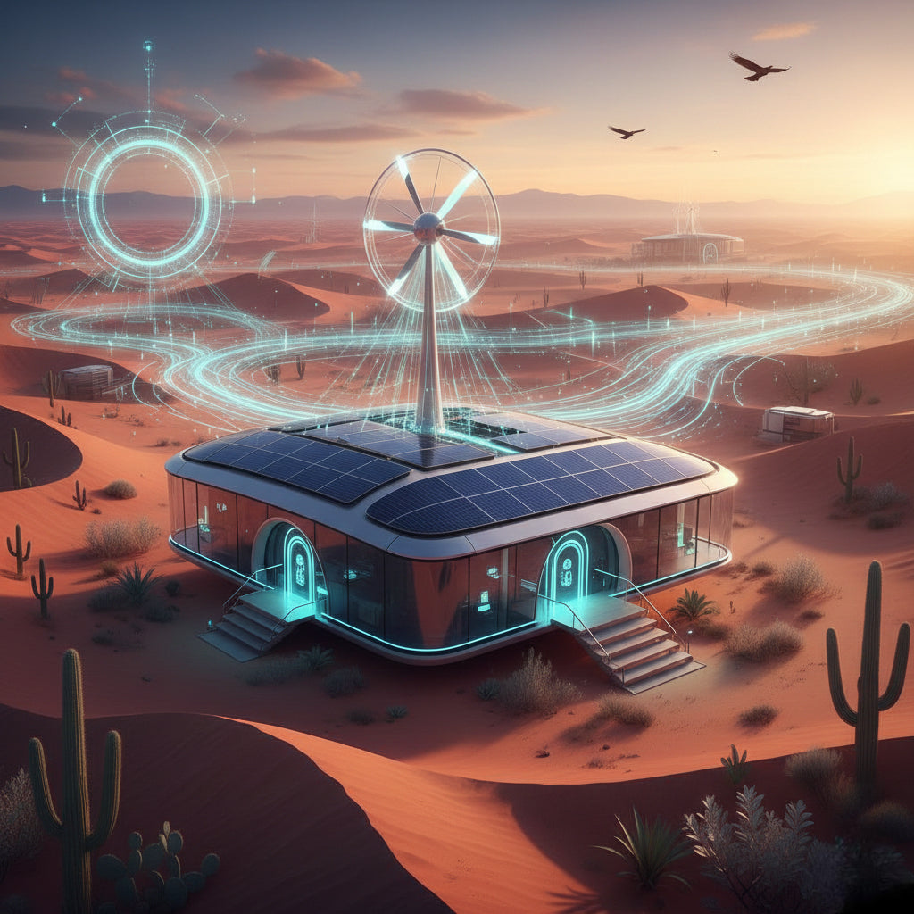 Solarpunk Arte Digital para emprendedores futuristas.