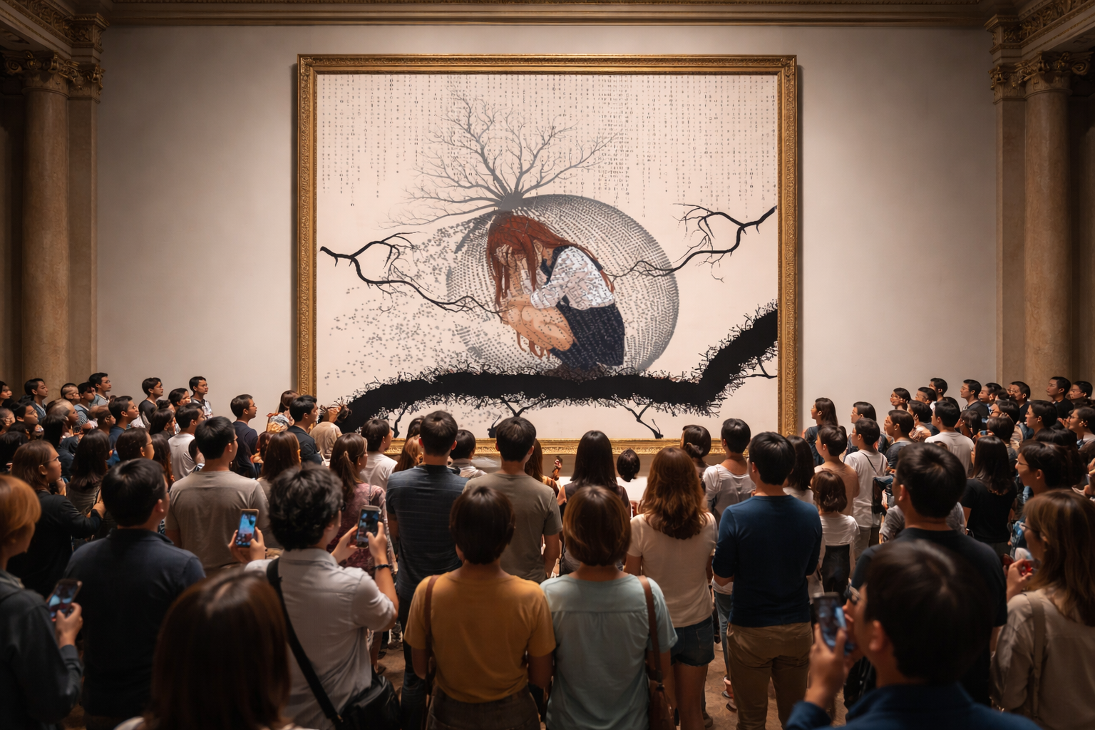 Loness Arte Digital abstracto para aquellos que piensan fuera del sistema